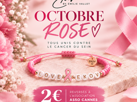Octobre Rose : EKOV se mobilise, tous unis contre le cancer du sein