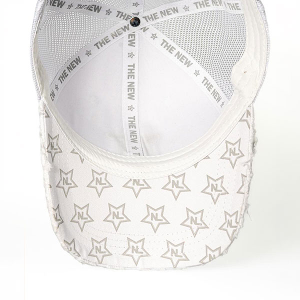 Casquette THE NEW blanche - édition limitée 50 exemplaires